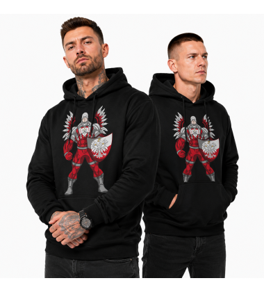 BLUZA Z KAPTUREM PATRIOTYCZNI 1000011766